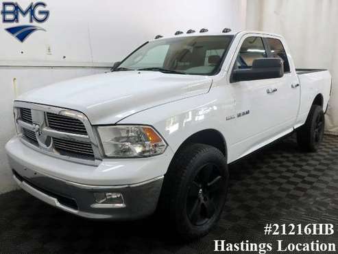 2 Owner 2010 Dodge Ram 1500 SLT Crew Cab 4WD - AS IS for sale in Hastings, MI