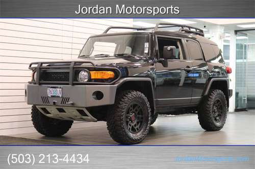 2007 TOYOTA FJ CRUISER 1 OWNER 67K LIFTED BLK OUT RR DIFF TRD PRO 20... for sale in Portland, WA