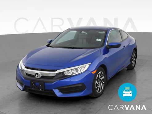 2018 Honda Civic LX Coupe 2D coupe Blue - FINANCE ONLINE - cars &... for sale in Ocean City, NJ