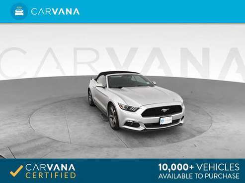 2015 Ford Mustang V6 Convertible 2D Convertible SILVER - FINANCE for sale in Mooresville, AL