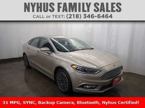 2017 Ford Fusion SE - cars & trucks - by dealer - vehicle automotive... for sale in Perham, ND