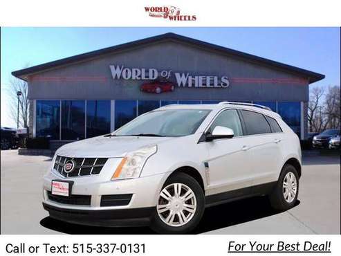 2011 Caddy Cadillac SRX Luxury Collection suv Silver for sale in Ankeny, IA