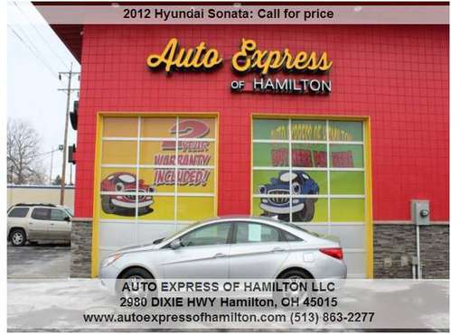 2012 Hyundai Sonata 799 Down TAX BUY HERE PAY HERE for sale in Hamilton, OH