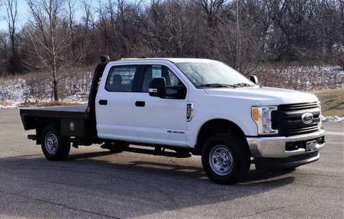 2017 Ford F250 XL 4x4 - 8ft Flatbed - 4WD 6.7L V8 Power Stroke... for sale in Dassel, MN