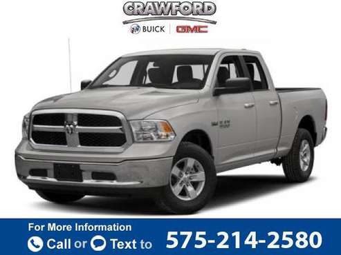 2016 Ram 1500 SLT pickup Bright Silver Metallic Clearcoat - cars &... for sale in El Paso, NM