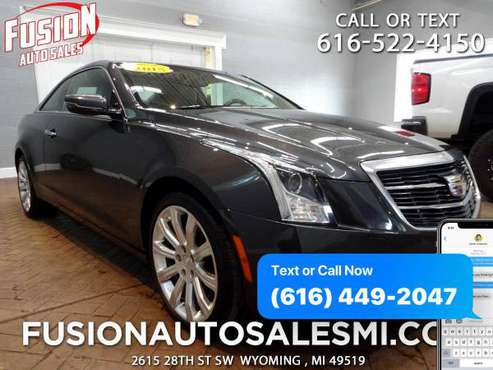 2015 Cadillac ATS Coupe 2dr Cpe 2.0L Luxury AWD - We Finance! All... for sale in Wyoming , MI