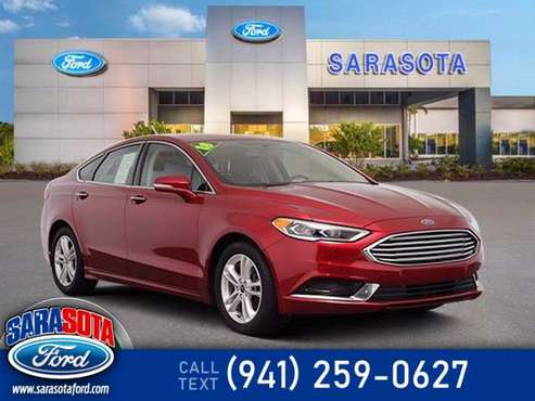 2018 Ford Fusion SE - cars & trucks - by dealer - vehicle automotive... for sale in Sarasota, FL