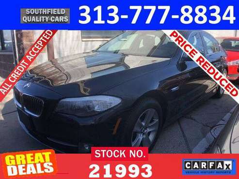 ✔️👍2013 BMW 528I XDRIVE Bad Credit Ok Guaranteed Financing $500 Down... for sale in Detroit, MI
