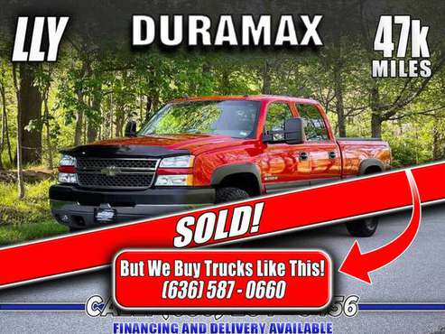 SOLD 2005 Chevrolet Silverado LLY Duramax Diesel 4x4 (47k Miles) for sale in Eureka, OK
