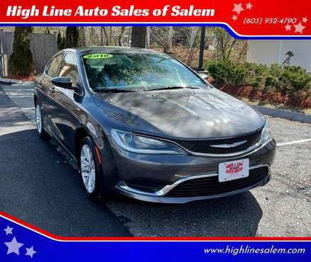 2016 Chrysler 200 Limited 4dr Sedan EVERYONE IS APPROVED! - cars & for sale in Salem, NH
