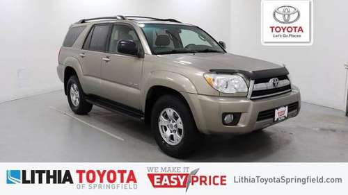 2008 Toyota 4Runner 4x4 4WD 4 Runner SR5 SUV - cars & trucks - by... for sale in Springfield, OR