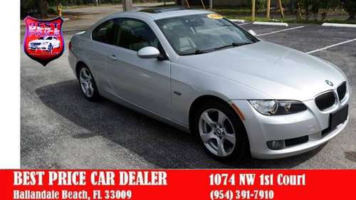 2008 BMW 3-SERIES 328Xi COUPE**SALE***LOW PAYMENTS + BAD CREDIT APROVD for sale in Hallandale, FL