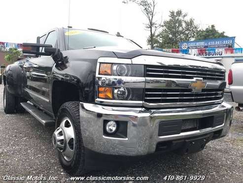 2015 Chevrolet Silverado 3500 CrewCab LTZ 4X4 DRW 1-OWNER!!! LOADED!! for sale in Westminster, PA