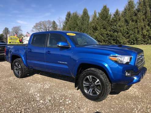 2016 *Toyota* *Tacoma* *TRD SPort 4x4* Blazing Blue - cars & trucks... for sale in Johnstown , PA