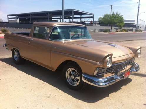 1957 FORD RANCHERO.. BEAUTIFULLY RESTORED.. - cars & trucks - by... for sale in North Phoenix, AZ