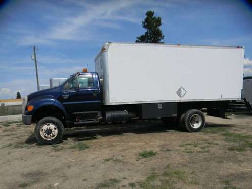 HARD TO FIND 4X4 Box Truck 2006 Ford F-750 for sale in Stevensville, WA