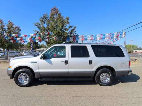 2003 FORD EXCURSION XLT 9 PASSANGER 3 FULL ROWS, REAR DVD REAL... for sale in Anderson, CA