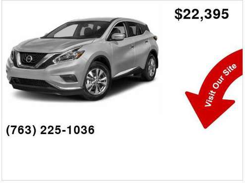 2018 Nissan Murano Sv - - by dealer - vehicle for sale in brooklyn center, MN