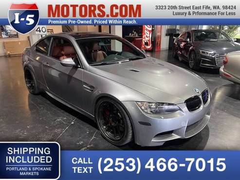 2012 BMW M3 Coupe M-3 Base BMW M 3 - - by dealer for sale in Fife, WA