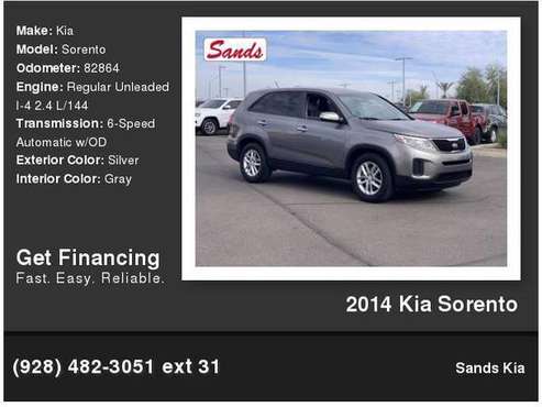 2014 Kia Sorento -- Call and Make Offer - cars & trucks - by dealer... for sale in Surprise, AZ