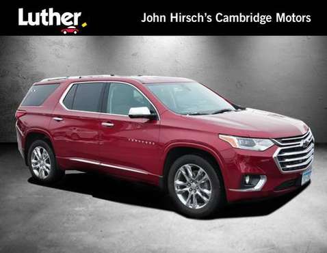 2018 Chevrolet Chevy Traverse High Country - cars & trucks - by... for sale in Cambridge, MN