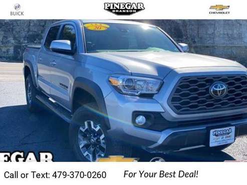 2020 Toyota Tacoma 4WD TRD Off Road pickup Silver - cars & trucks -... for sale in Branson, AR