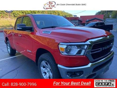 2020 Ram 1500 Big Horn/Lone Star pickup Red - cars & trucks - by... for sale in Marion, NC