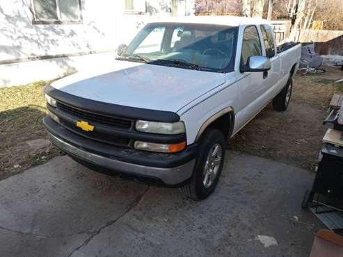 2000 Chevy Silverado 1500 4x4 long bed - cars & trucks - by owner -... for sale in Masonville, CO