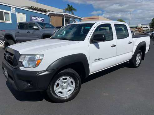 2014 Toyota Tacoma Double Cab 4cylinder - cars & trucks - by dealer... for sale in Kihei, HI