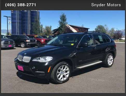 2013 BMW X5 3.0L V6 AWD Clean - cars & trucks - by dealer - vehicle... for sale in Bozeman, MT