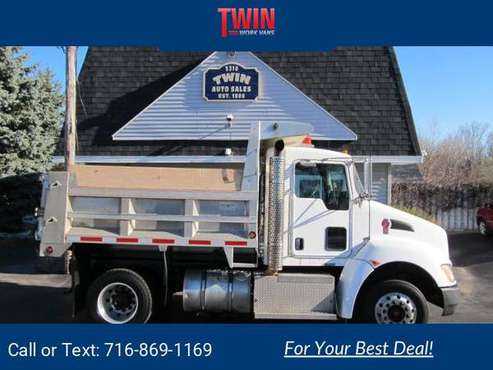 2010 Kenworth T3 Series DUMP DUMP pickup White - - by for sale in Spencerport, NY