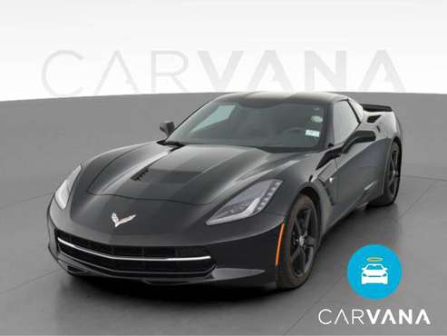 2014 Chevy Chevrolet Corvette Stingray Coupe 2D coupe Black -... for sale in Hobart, IL