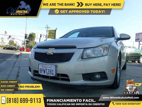 2013 Chevrolet Cruze 1LT for only Call or Text For Price Down! -... for sale in Winnetka, CA