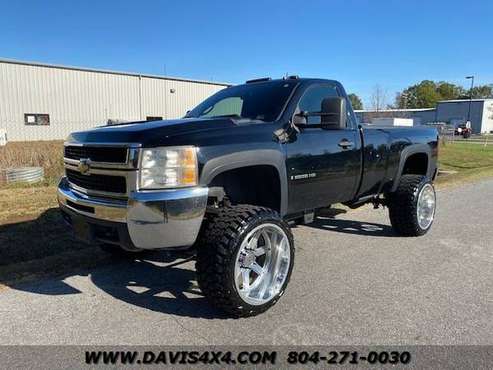 2007 Chevrolet Silverado 2500 HD Regular Cab Long Bed 4x4 Lifted... for sale in Richmond, MD