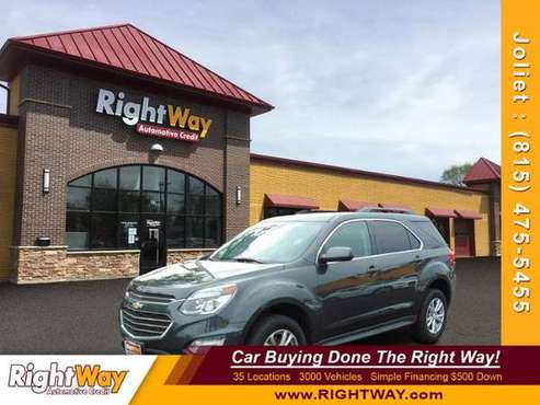 2017 Chevrolet Chevy Equinox LT - cars & trucks - by dealer -... for sale in Joliet, IL