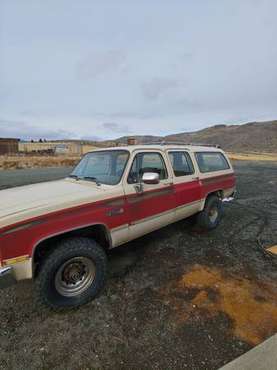 1985 gmc suburban - cars & trucks - by owner - vehicle automotive sale for sale in Baker City, OR