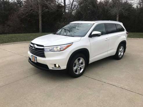 2015 Toyota Highlander Limited - cars & trucks - by owner - vehicle... for sale in Johnston, IA