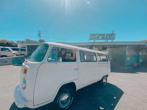 Vintage 1977 VW Bus - white for sale in Venice, CA