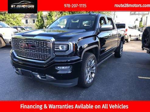 2017 GMC SIERRA 1500 DENALI 4WD Financing Available For All! - cars... for sale in North reading , MA