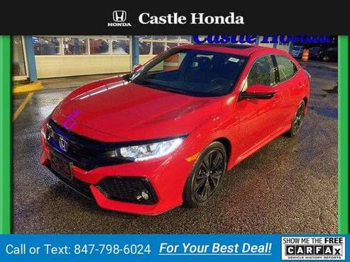 2018 Honda Civic Hatchback hatchback Rallye Red - cars & trucks - by... for sale in Morton Grove, IL