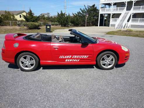2003 Mitsubishi Spyder Eclipse Convertible GT V6 for sale in Waves, NC