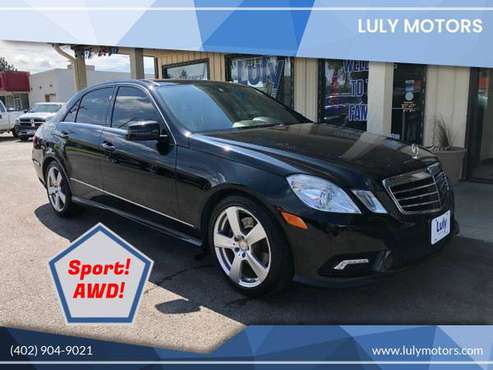 2011 Mercedes Benz E350 Sport 4Matic AWD - cars & trucks - by dealer... for sale in Lincoln, NE