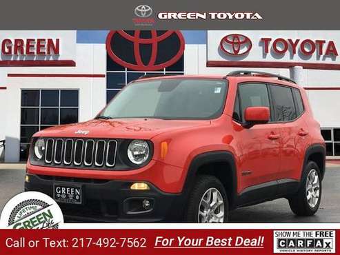 2017 Jeep Renegade Latitude suv Colorado Red - cars & trucks - by... for sale in Springfield, IL