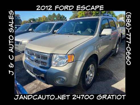 2012 Ford Escape Limited FWD - cars & trucks - by dealer - vehicle... for sale in Eastpointe, MI