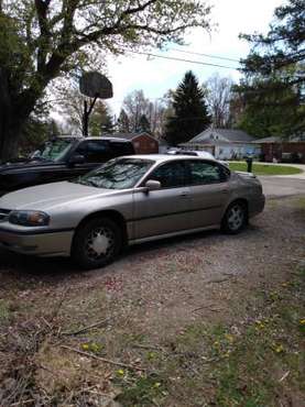 2001 chevy impala 1000 obo for sale in Lambertville, OH