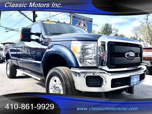 2016 Ford F-350 EXT CAB XL 4X4 1-OWNER! LONG BED! 1 LOW MILE for sale in Finksburg, DE