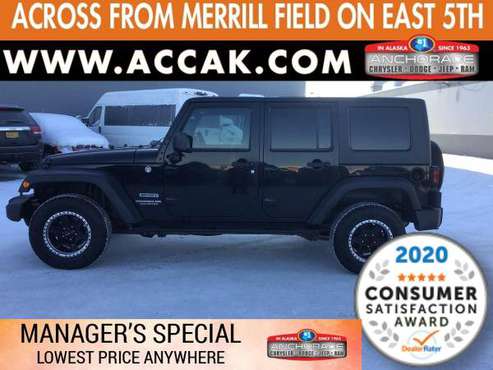 2010 Jeep Wrangler Unlimited Sport CALL James--Get Pre-Approved 5... for sale in Anchorage, AK