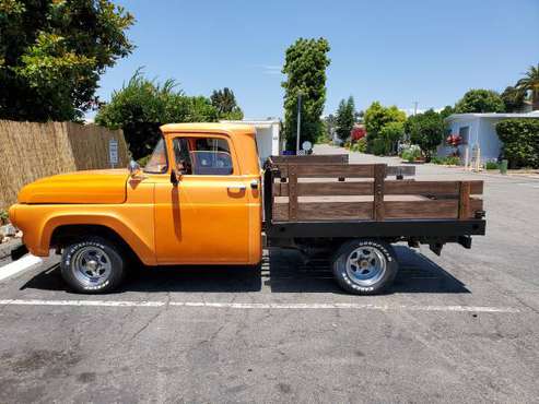 Custom Classic Ford F-100 Flat Bed - cars & trucks - by owner -... for sale in Vista, CA