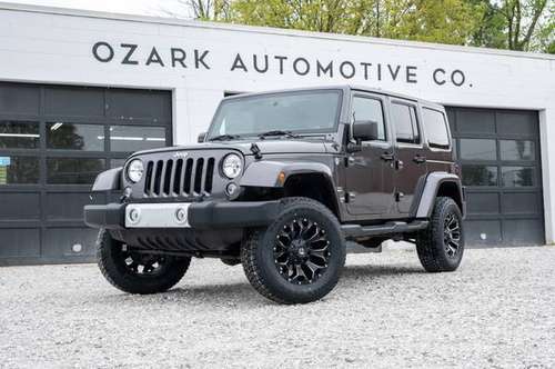 2014 Jeep Wrangler Unlimited Sahara - - by dealer for sale in Fayetteville, AR
