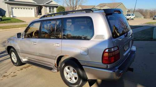 2000 Toyota Landcruiser Sport Utility 4D - cars & trucks - by owner... for sale in Iowa City, IA